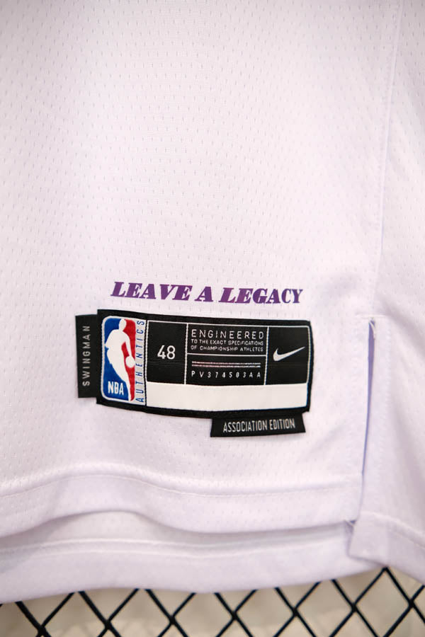 Regata  Los Angeles Lakers Association Edition 24/25 LeBron James 23 Branca