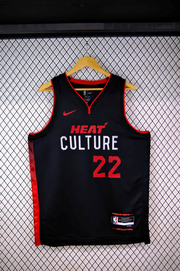 Regata  Miami Heat City Edition 23/24 Jimmy Butler Preta