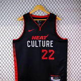 Regata  Miami Heat City Edition 23/24 Jimmy Butler Preta