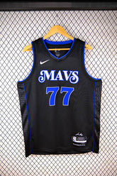 Regata  Dallas Mavericks City Edition 23/24 Luka Doncic Preta