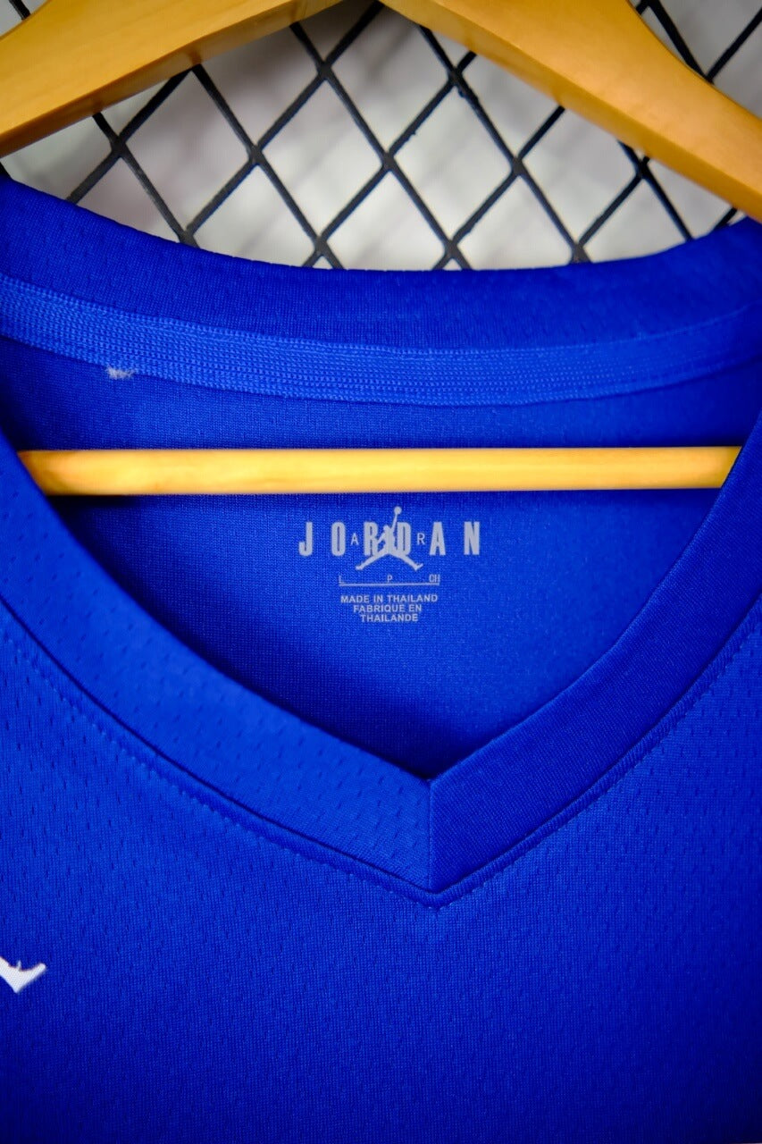 Regata Seleção da França de Basquete Olimpíadas 2024 Azul