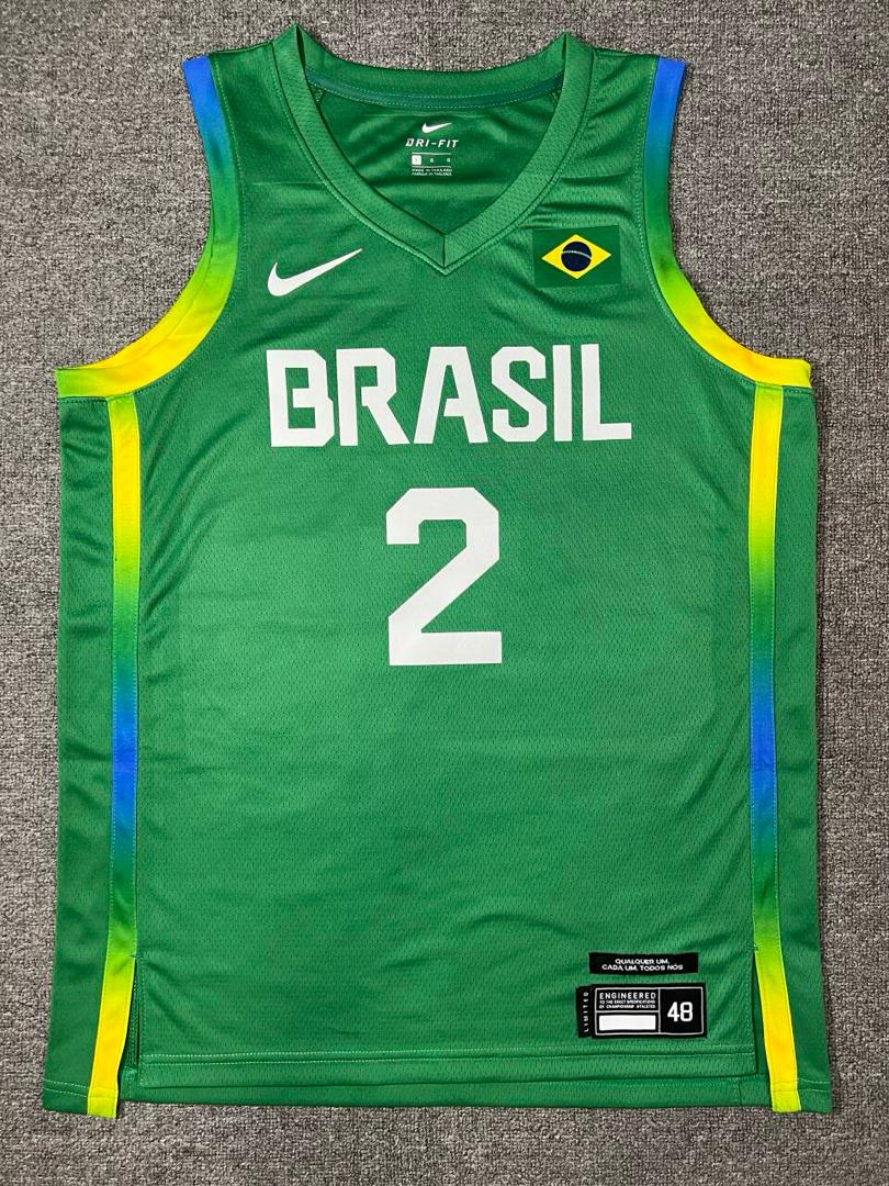 Regata Seleção Brasileira Basquete Verde