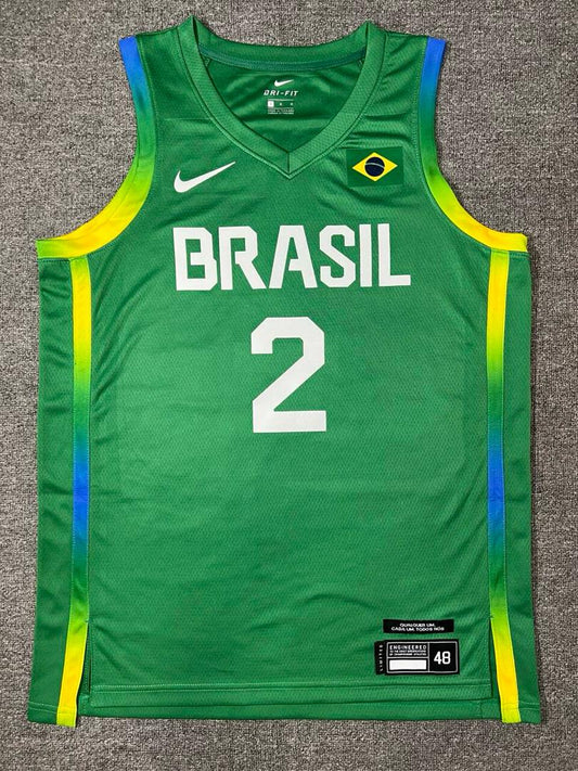 Regata Seleção Brasileira Basquete Verde