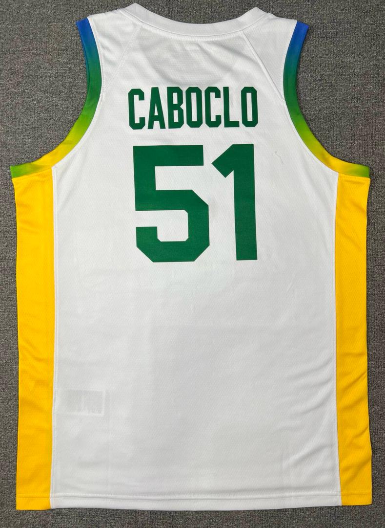 Regata Seleção Brasileira Basquete Branca
