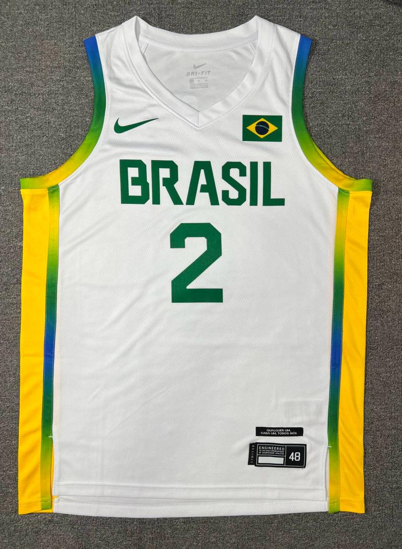 Regata Seleção Brasileira Basquete Branca