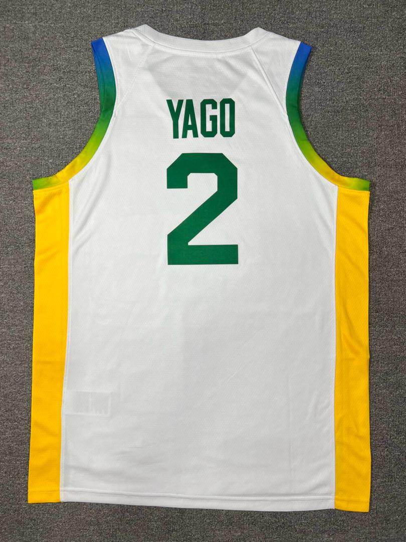Regata Seleção Brasileira Basquete Branca