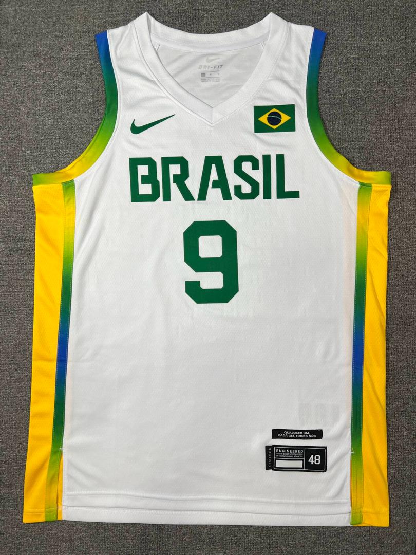 Regata Seleção Brasileira Basquete Branca