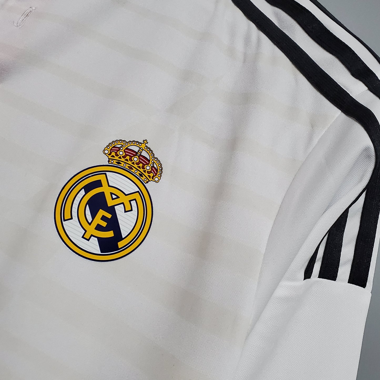 Camisa Real Madrid Titular 14/15 - Versão Retrô Manga Longa