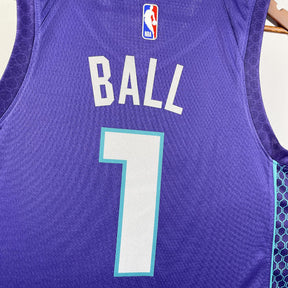 Regata  Charlotte Hornets Statement Edition LaMelo Ball Roxa