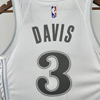 Regata  Dallas Mavericks City Edition 24/25 Anthony Davis Branca
