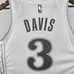 Regata  Dallas Mavericks City Edition 24/25 Anthony Davis Branca
