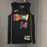 Regata  Miami Heat City Edição 75 anos Tyler Herro Preta