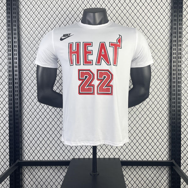 Camiseta  Miami Heat Jimmy Butler Classic Edition DRI-FIT Branca
