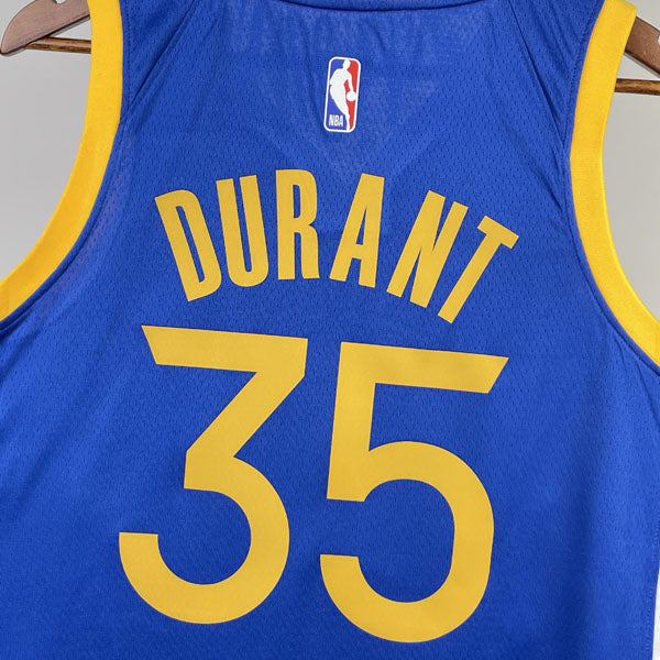 Regata  Golden State Warriors Icon Edition Kevin Durant Azul