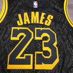 Regata  Los Angeles Lakers Black Mamba LeBron James 23 Preta