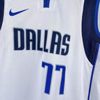 Regata Infantil  Dallas Mavericks Luka Doncic Branca