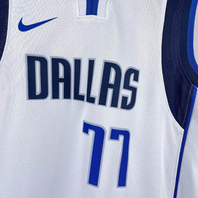 Regata Infantil  Dallas Mavericks Luka Doncic Branca