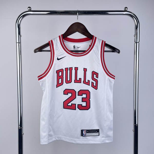 Regata Infantil  Chicago Bulls Michael Jordan Branca
