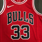 Regata  Chicago Bulls Icon Edição 75 anos Scottie Pippen Vermelha