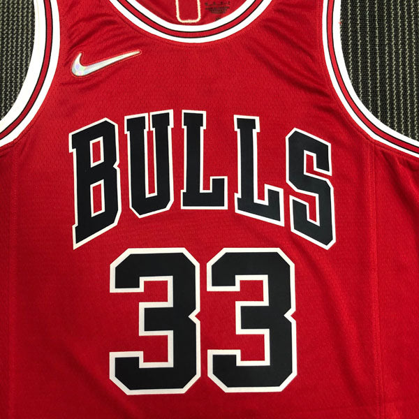Regata  Chicago Bulls Icon Edição 75 anos Scottie Pippen Vermelha