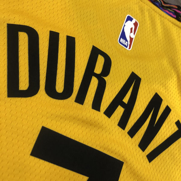 Regata  Brooklyn Nets Bed Stuy Notorius B.I.G Amarela Durant