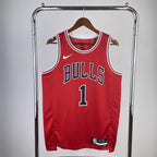 Regata  Chicago Bulls Icon Edition Derrick Rose Vermelha