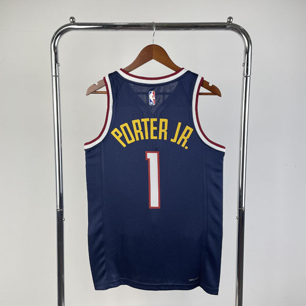 Regata  Denver Nuggets Icon Edition 24/25 Porter Jr Azul