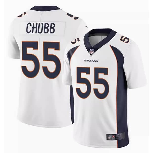 Camisa Denver Broncos Vapor Limited Branca