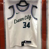 Regata  Milwaukee Bucks Cream City Giannis Antetokounmpo