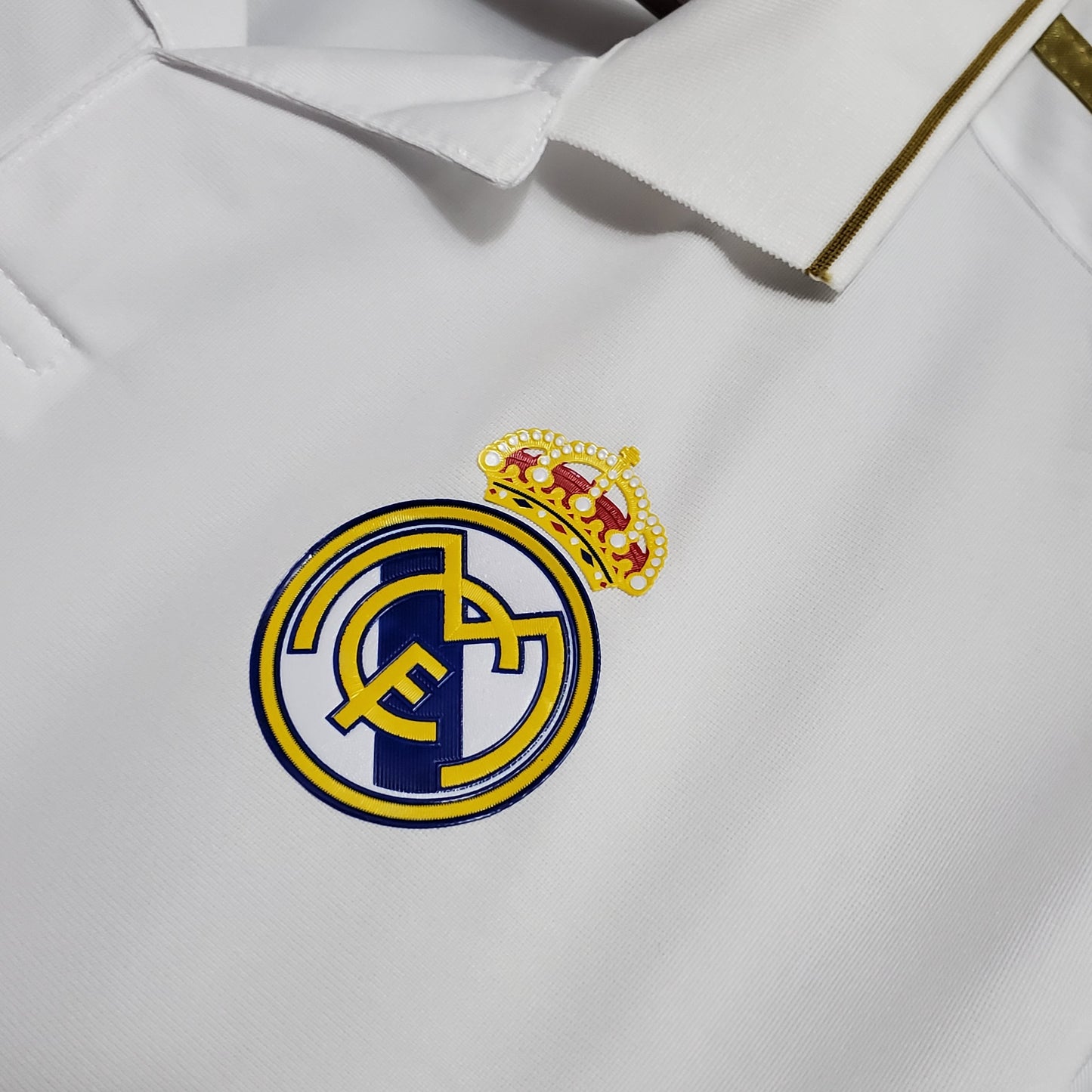 Camisa Real Madrid Titular 11/12 - Versão Retrô Manga Longa