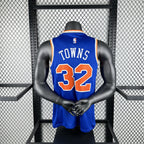 Regata  New York Knicks Icon Edition 24/25 Karl-Anthony Towns Azul