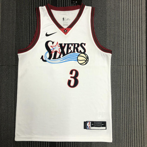 Regata  Philadelphia 76ers Allen Iverson Branca
