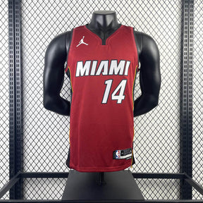 Regata  Miami Heat Statement Edition 23/24 Tyler Herro Vermelha