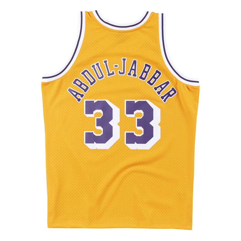 Regata Lakers Retrô Mitchell & Ness 1984/85 Kareem Abdul-Jabbar