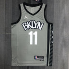 Regata  Brooklyn Nets Edição 75 anos 21/22 Kyrie Irving Cinza