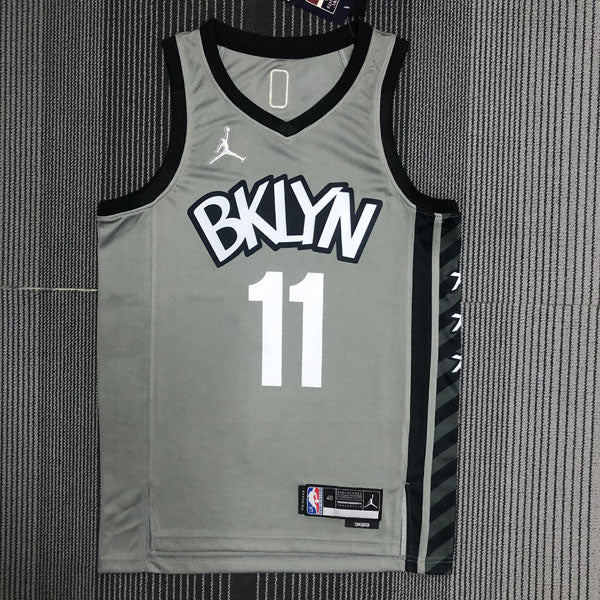 Regata  Brooklyn Nets Edição 75 anos 21/22 Kyrie Irving Cinza