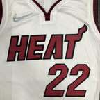Regata  Miami Heat Association Edição 75 anos Jimmy Butler Branca