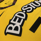 Regata  Brooklyn Nets Bed Stuy Edition Notorius B.I.G Amarela
