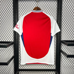 Camisa Arsenal I 24/25 Vermelha