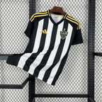 Camisa Atlético Mineiro I 25/26 Preta e Branca Masculina