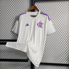 Camisa Flamengo Goleiro I 23/24 Branca Masculina