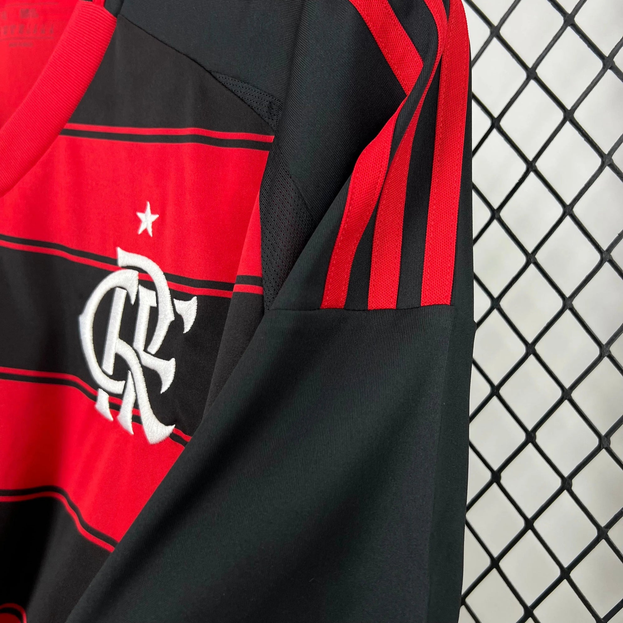 Camisa Flamengo I 25/26 Vermelha/Preta Masculina