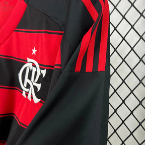Camisa Flamengo I 25/26 Vermelha/Preta Masculina