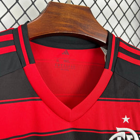 Camisa Flamengo I 25/26 Vermelha/Preta Masculina