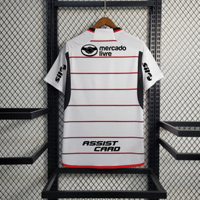 Camisa Flamengo II 23/24 Branca Com Patrocínio e Patches Masculina