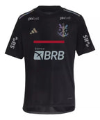 Camisa Flamengo III 23/24 Preta Com Patrocínio Masculina