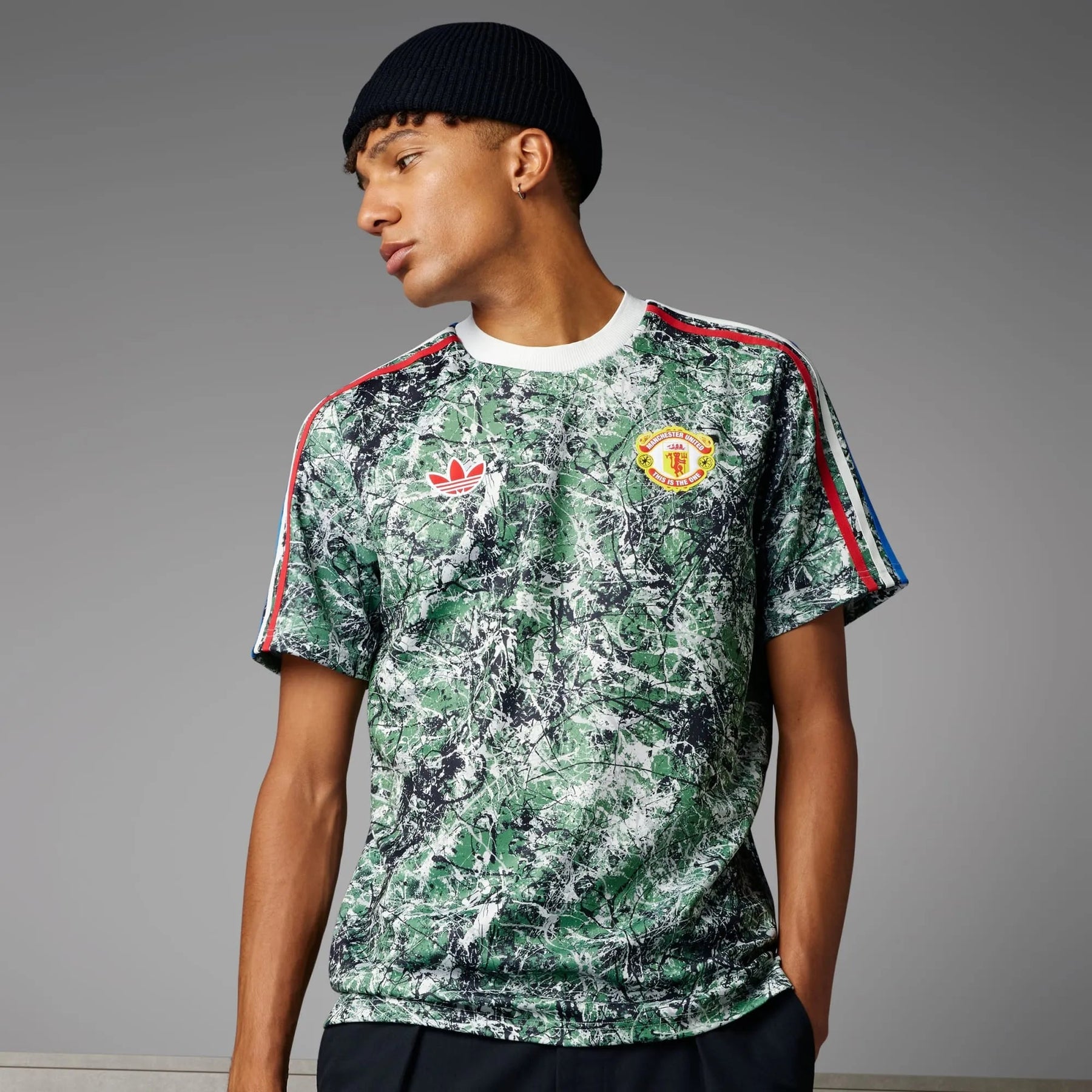 Camisa Manchester United Edição Especial Icons Stone Verde Masculina