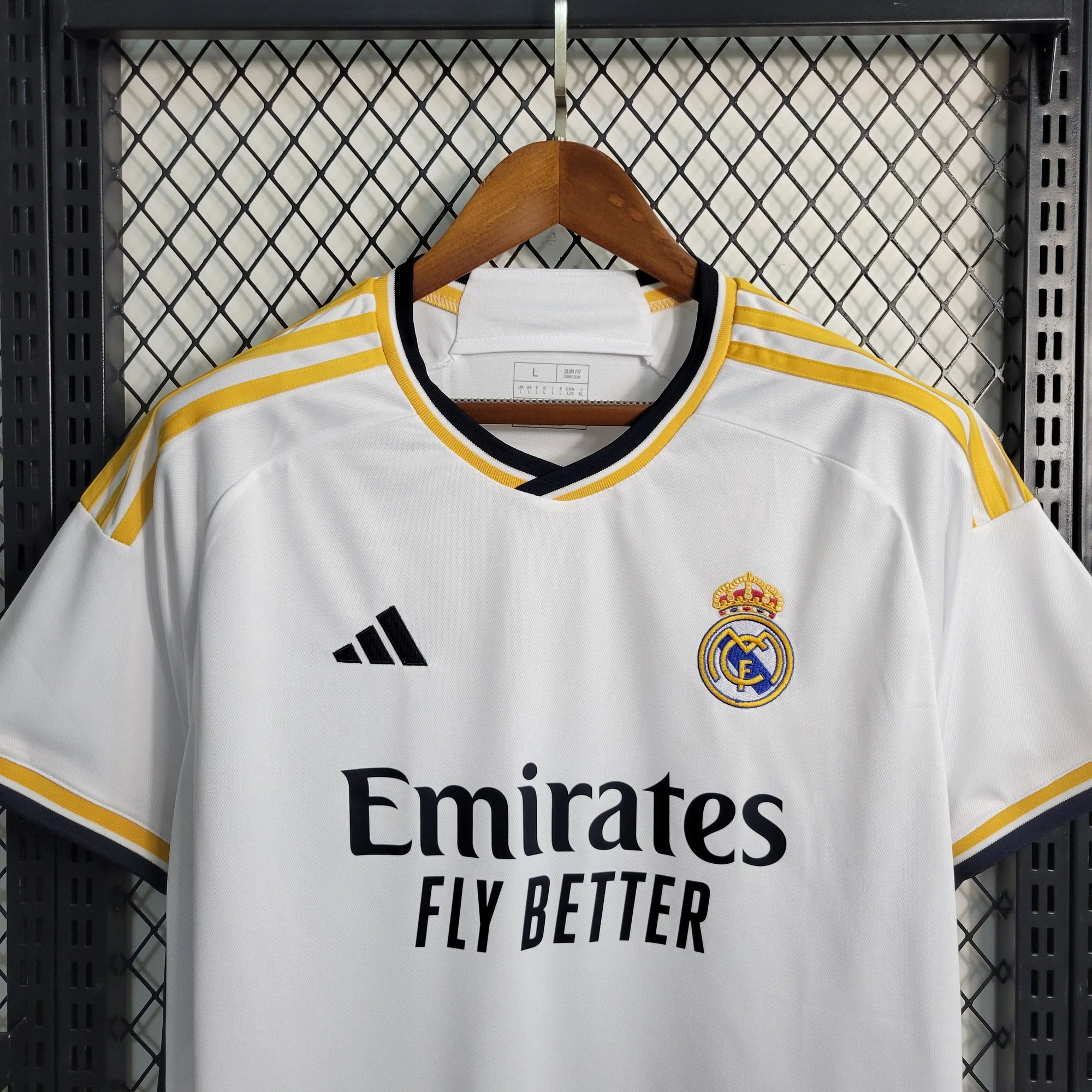 Camisa Real Madrid I 23/24 Branca Masculina