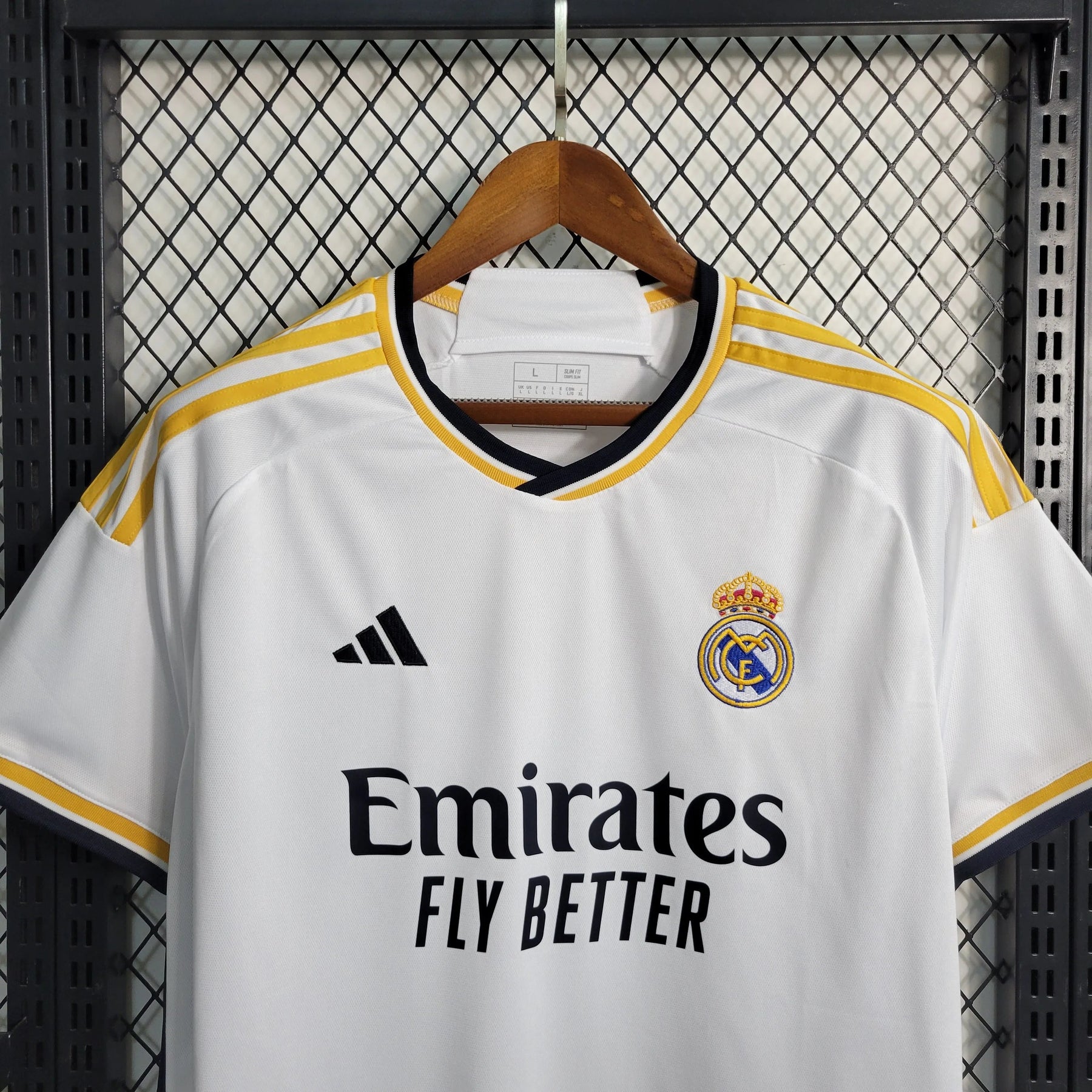 Camisa Real Madrid I 23/24 Branca Masculina