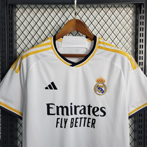 Camisa Real Madrid I 23/24 Branca Masculina